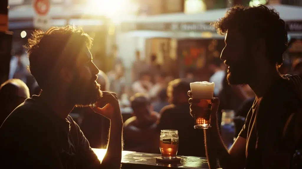 Io e Pedro al pub gay, prima che tutto accadesse